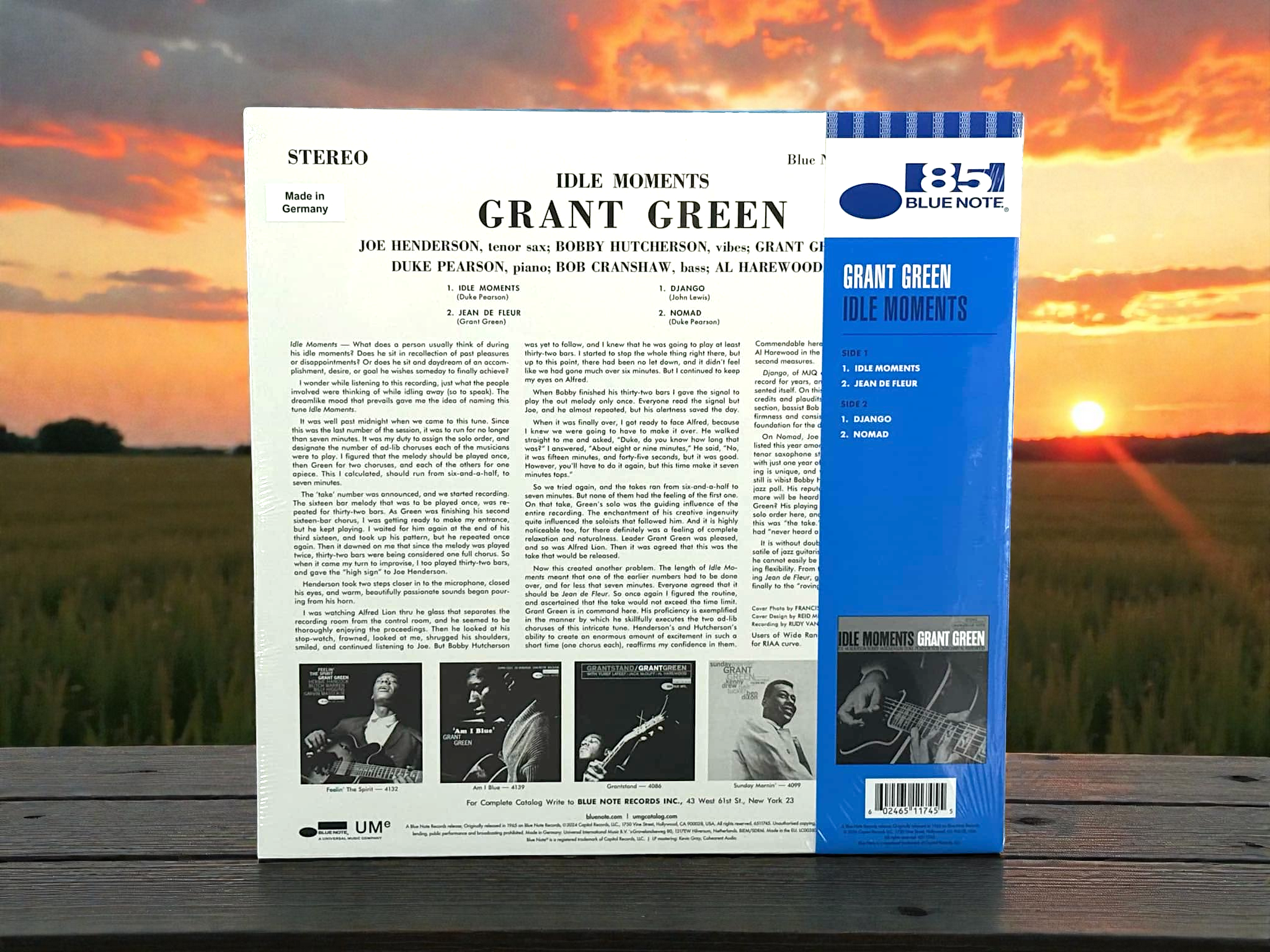 Grant Green - Idle Moments (Limited Edition Blue)