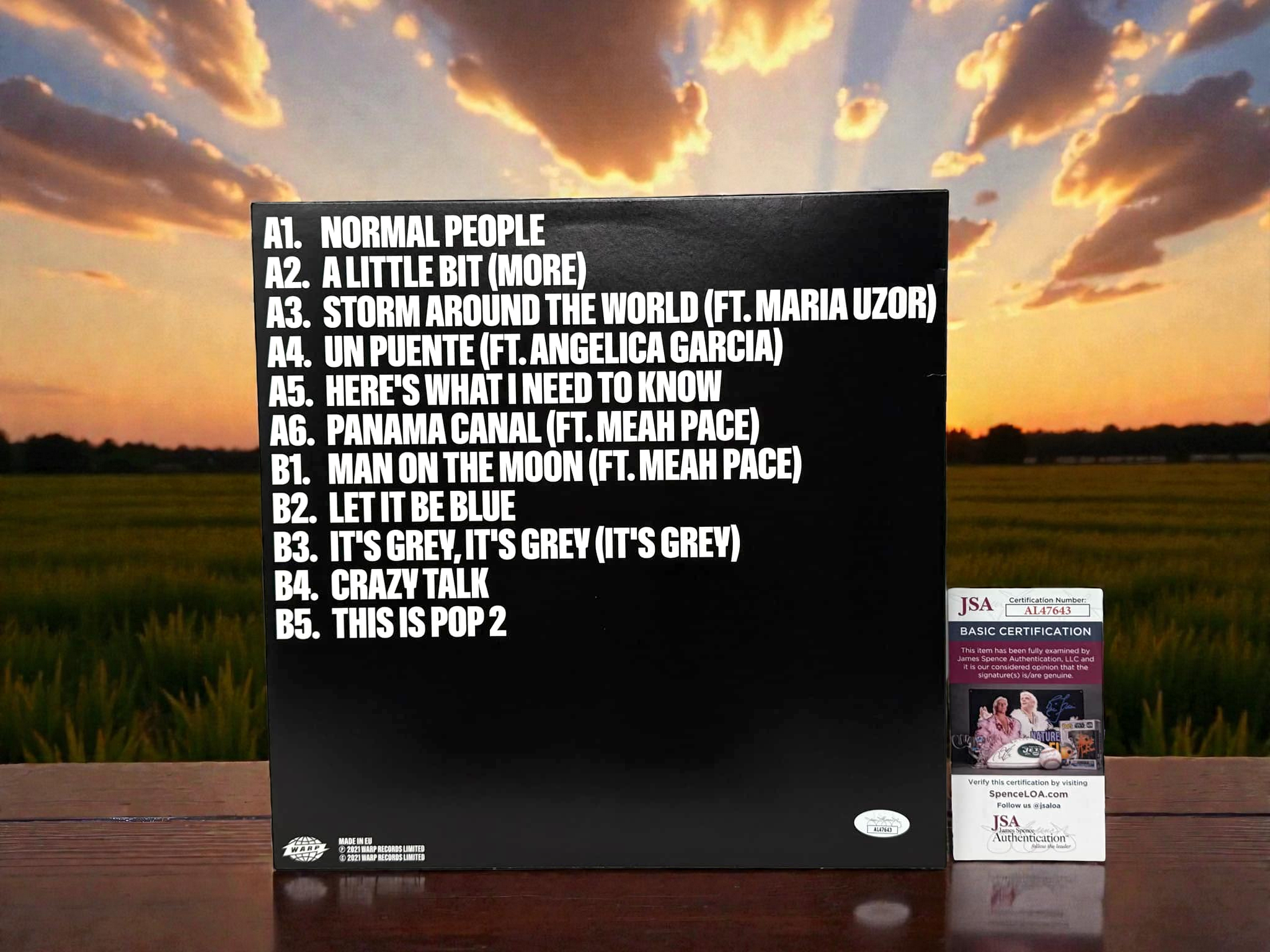 !!! – Let It Be Blue (Autographed)