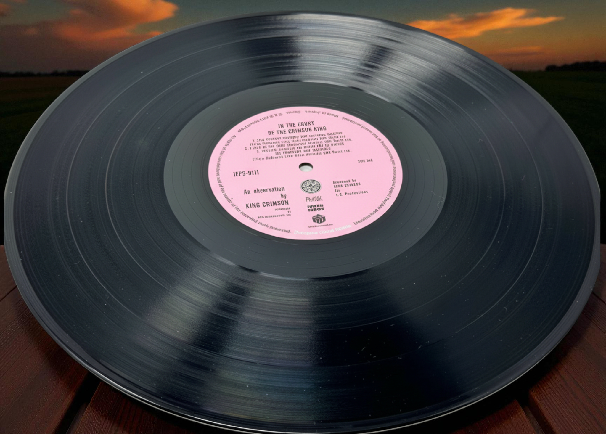 King Crimson - In The Court Of Crimson King - 200G Audiophile - Japan w/ Obi & Insert - IEPS-9111