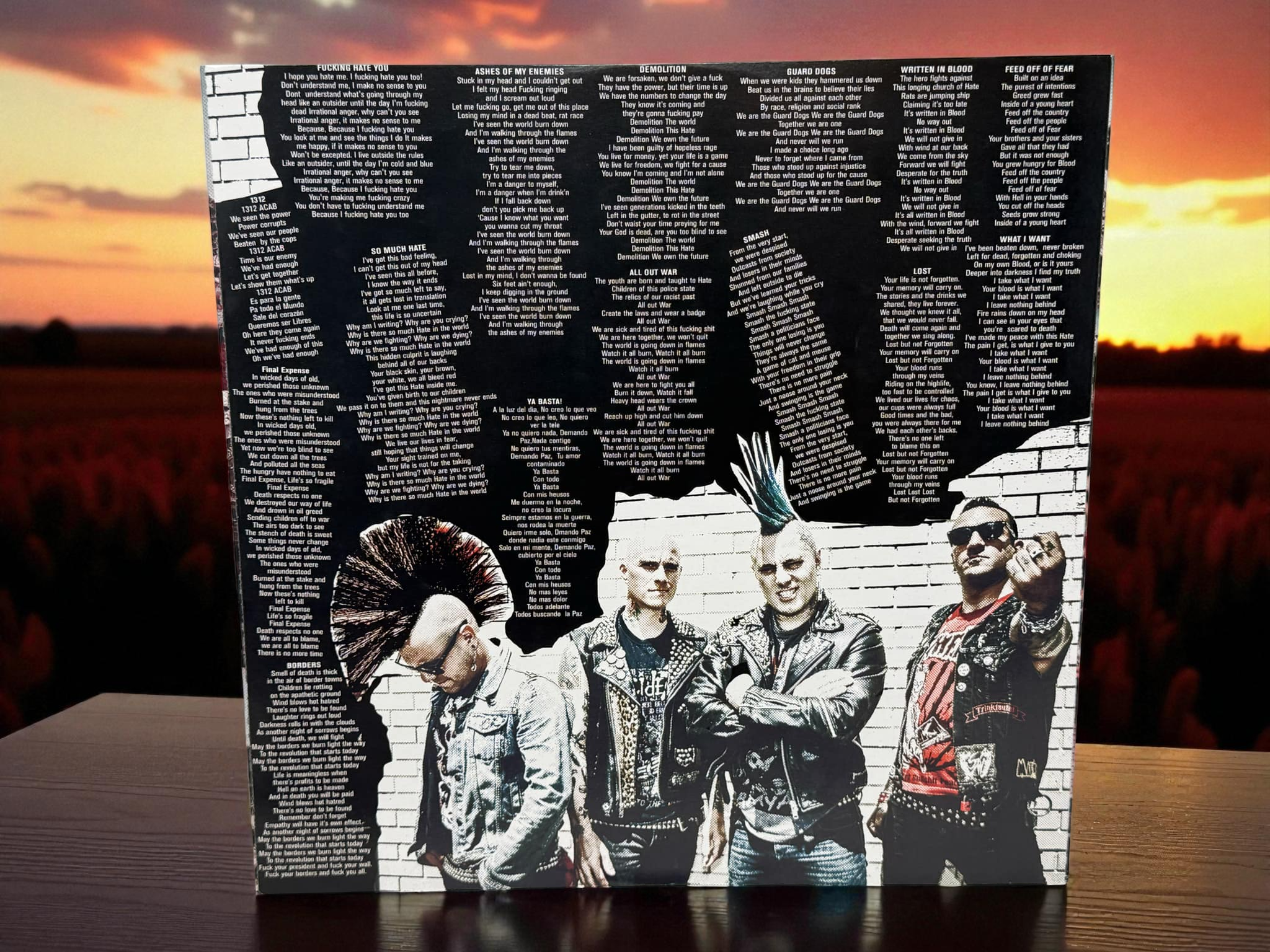 The Casualties - Written In Blood (Autographed)