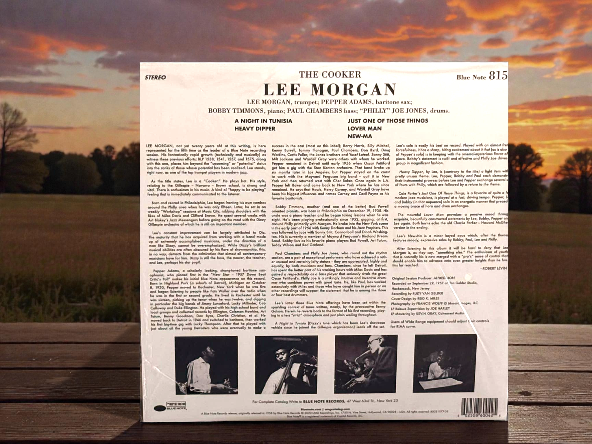 LEE MORGAN - THE COOKER LP (TONE POET VINYL SERIES)