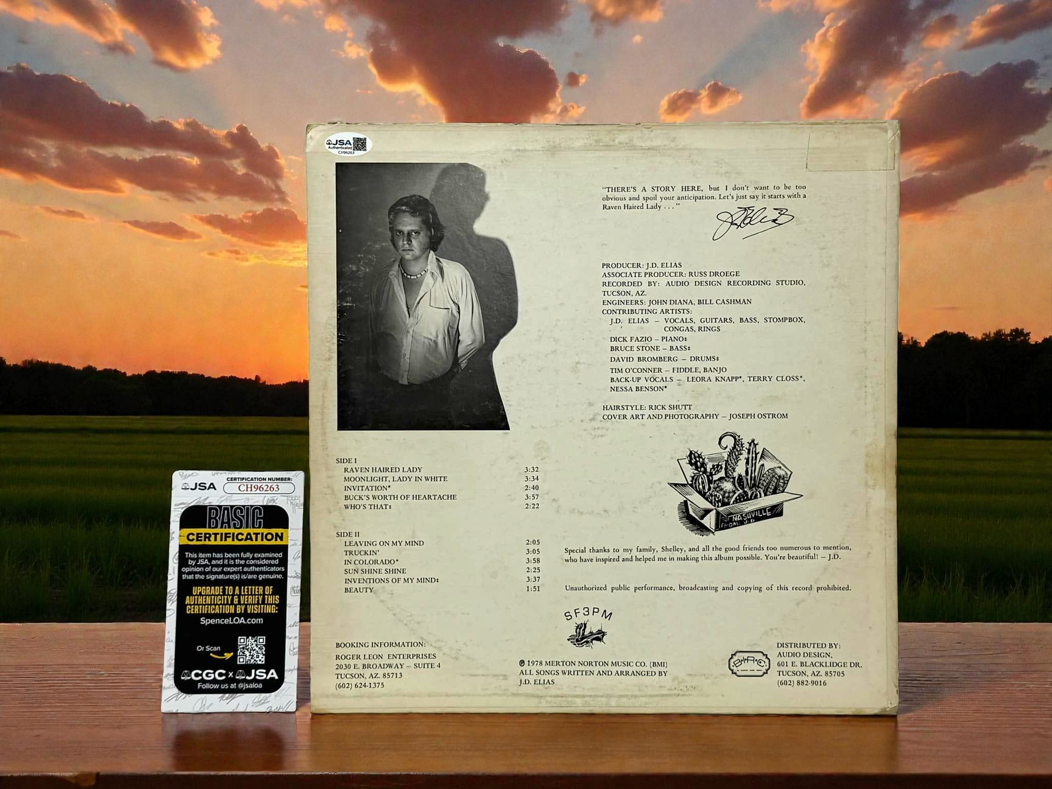 J.D. Elias – Who's That? (OG 1st Press + Autographed)