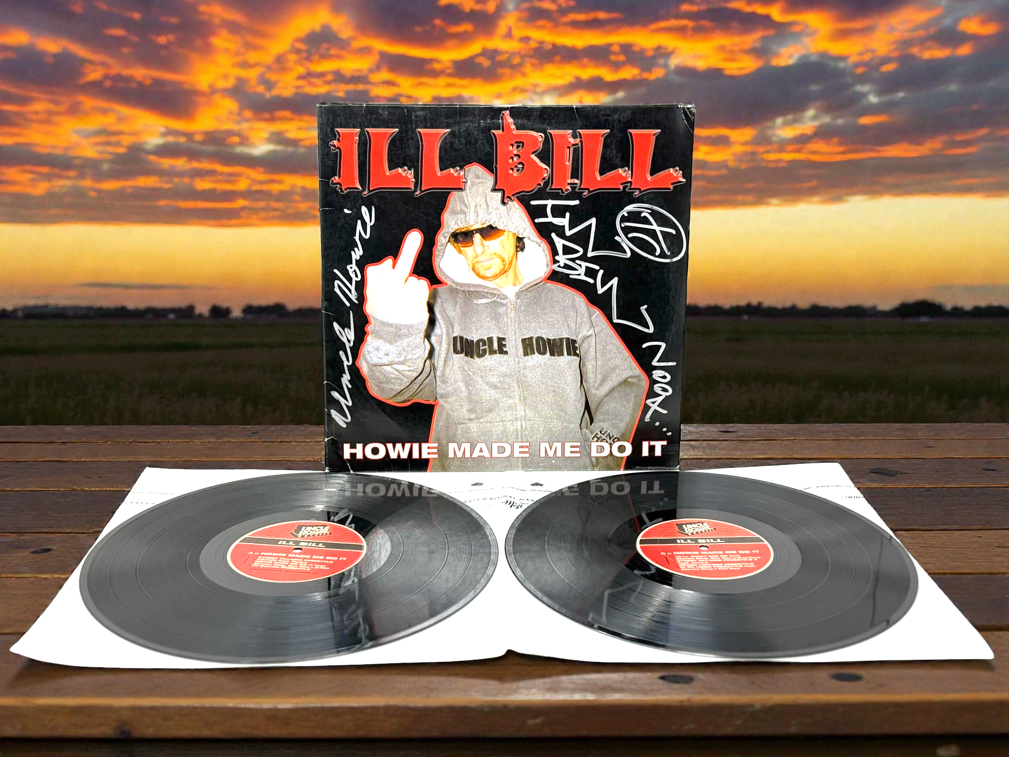 Ill Bill – Howie Made Me Do It - Autographed by ill Bill - JSA Certified
