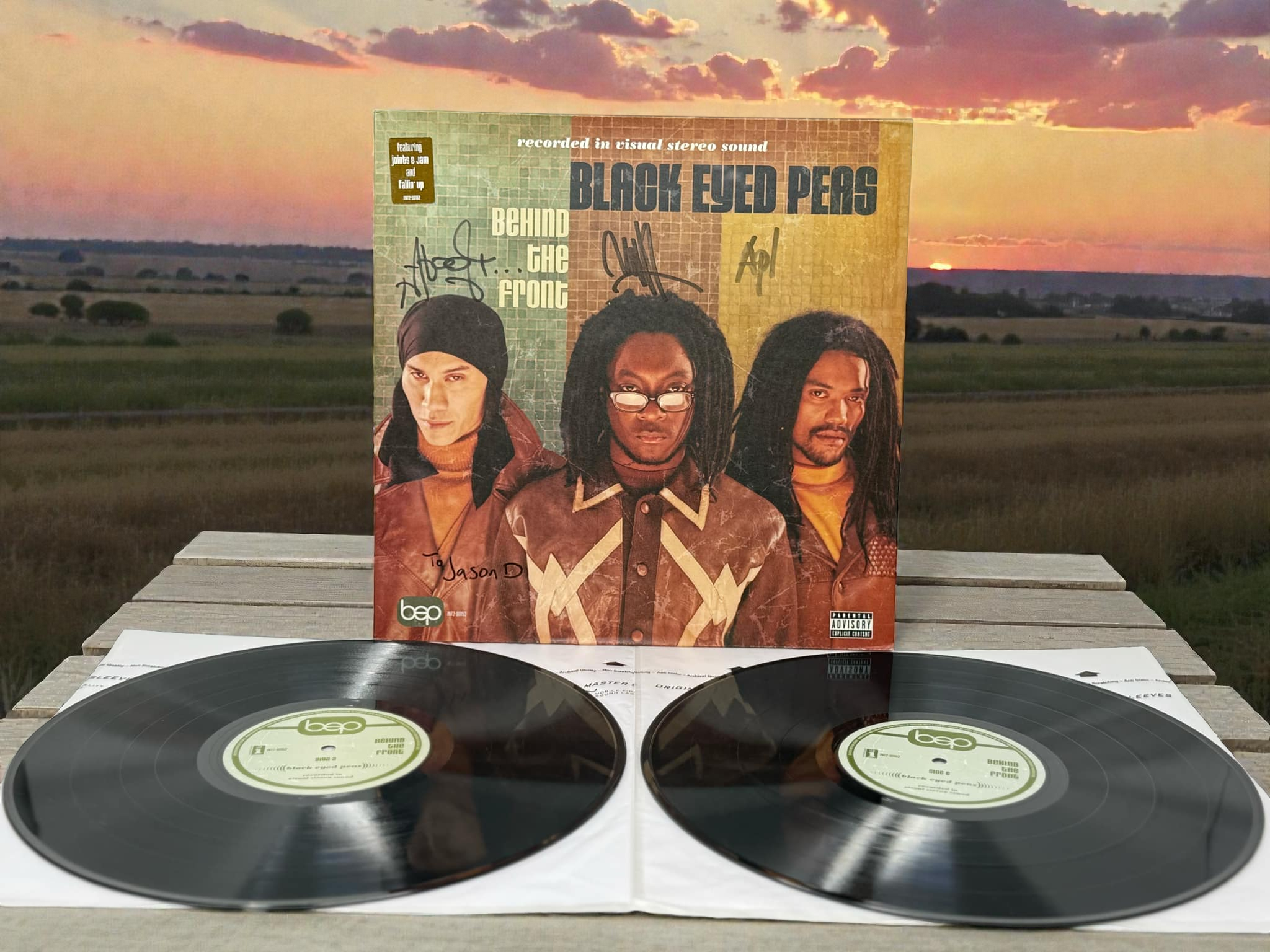 Black Eyed Peas – Behind The Front (Autographed)
