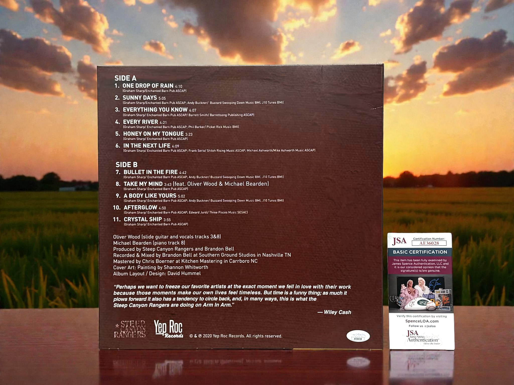 Steep Canyon Rangers – Arm In Arm (Autographed)