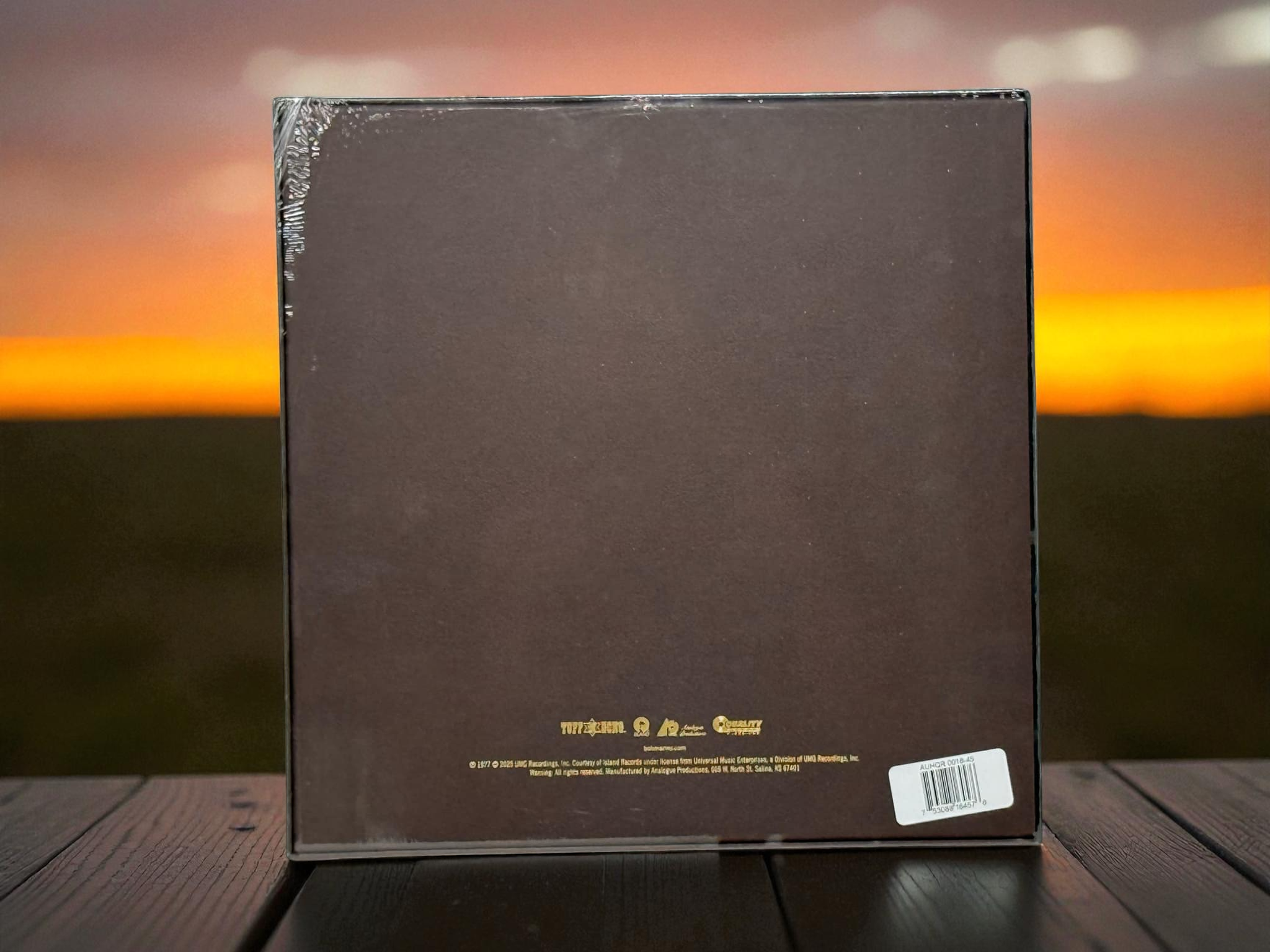 Bob Marley and The Wailers - Exodus  (45RPM 200G Double LP on Clarity Vinyl)