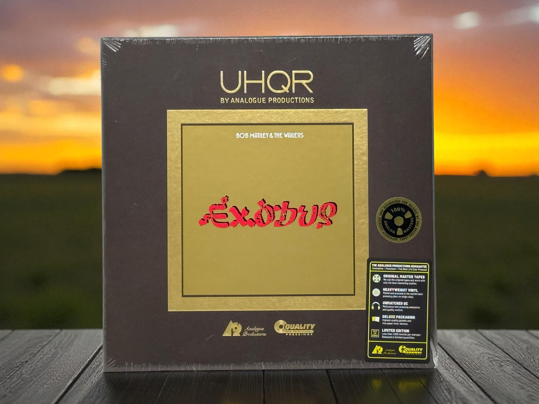 Bob Marley and The Wailers - Exodus  (45RPM 200G Double LP on Clarity Vinyl)