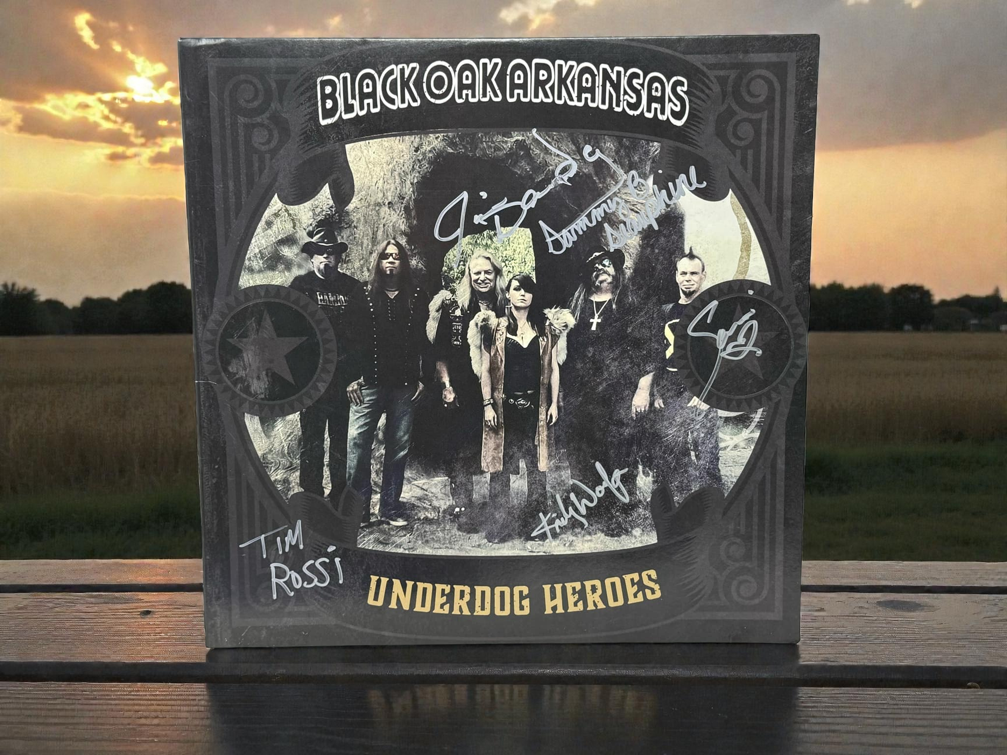 Black Oak Arkansas – Underdog Heroes (Autographed + LIMITED)
