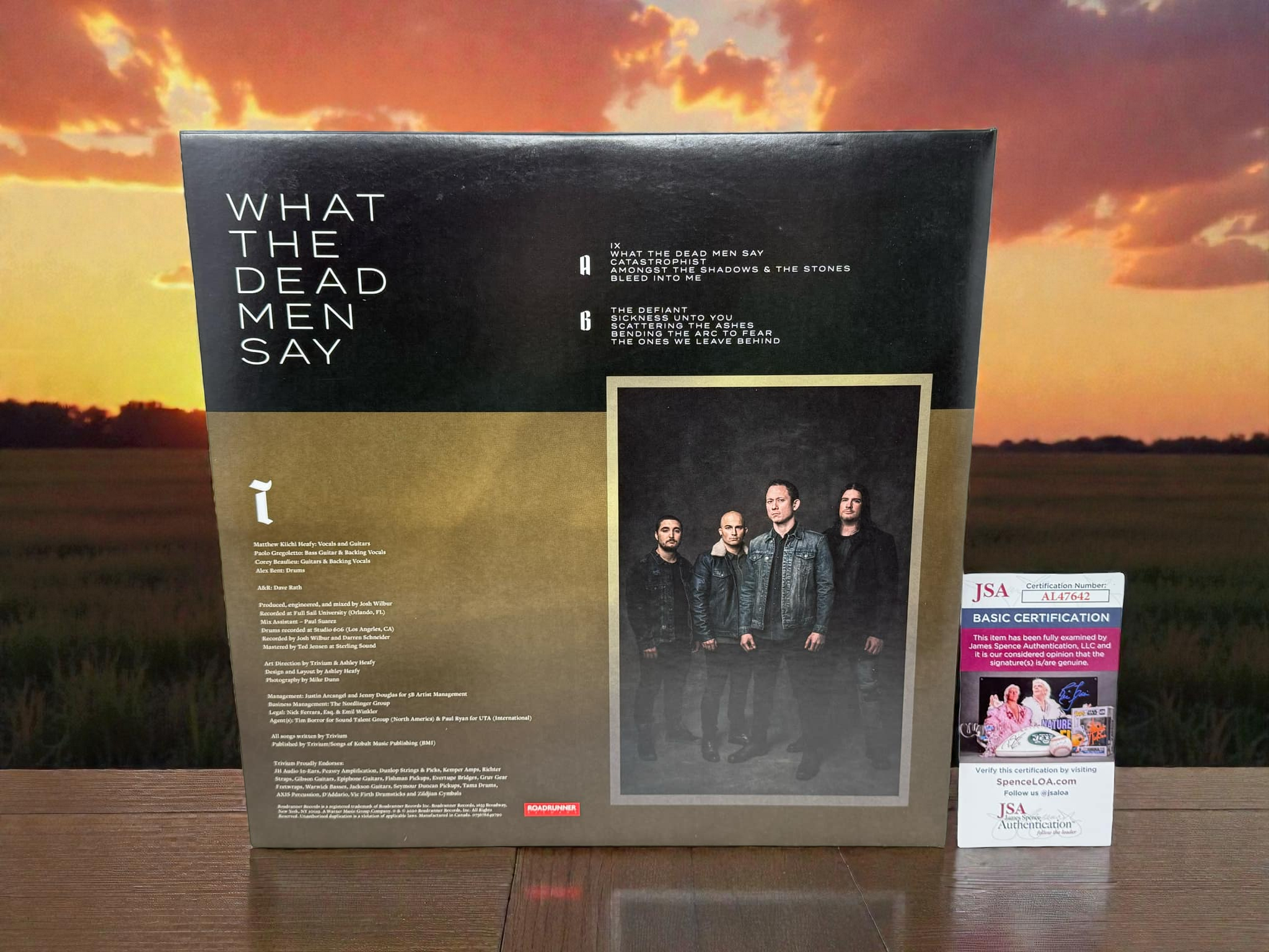 Trivium – What The Dead Men Say (Autographed + LIMITED)