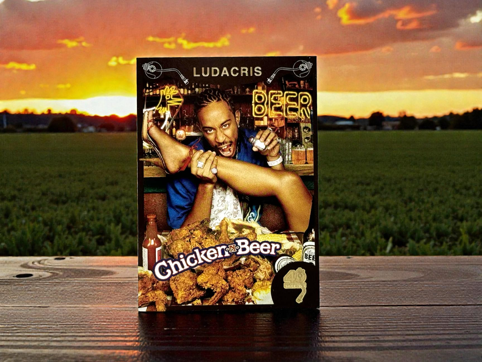 LUDACRIS - Chicken 'N' Beer - 2024 Def Jam EXCLUSIVE Card - LIMITED TO 1000