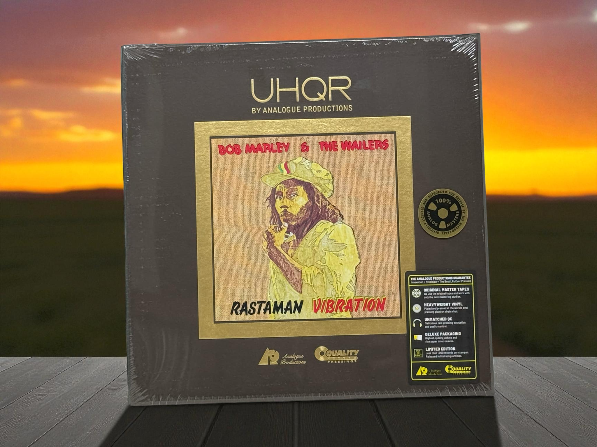Bob Marley and The Wailers - Rastaman Vibration  (45 RPM 200 Gram Double LP on Clarity Vinyl)