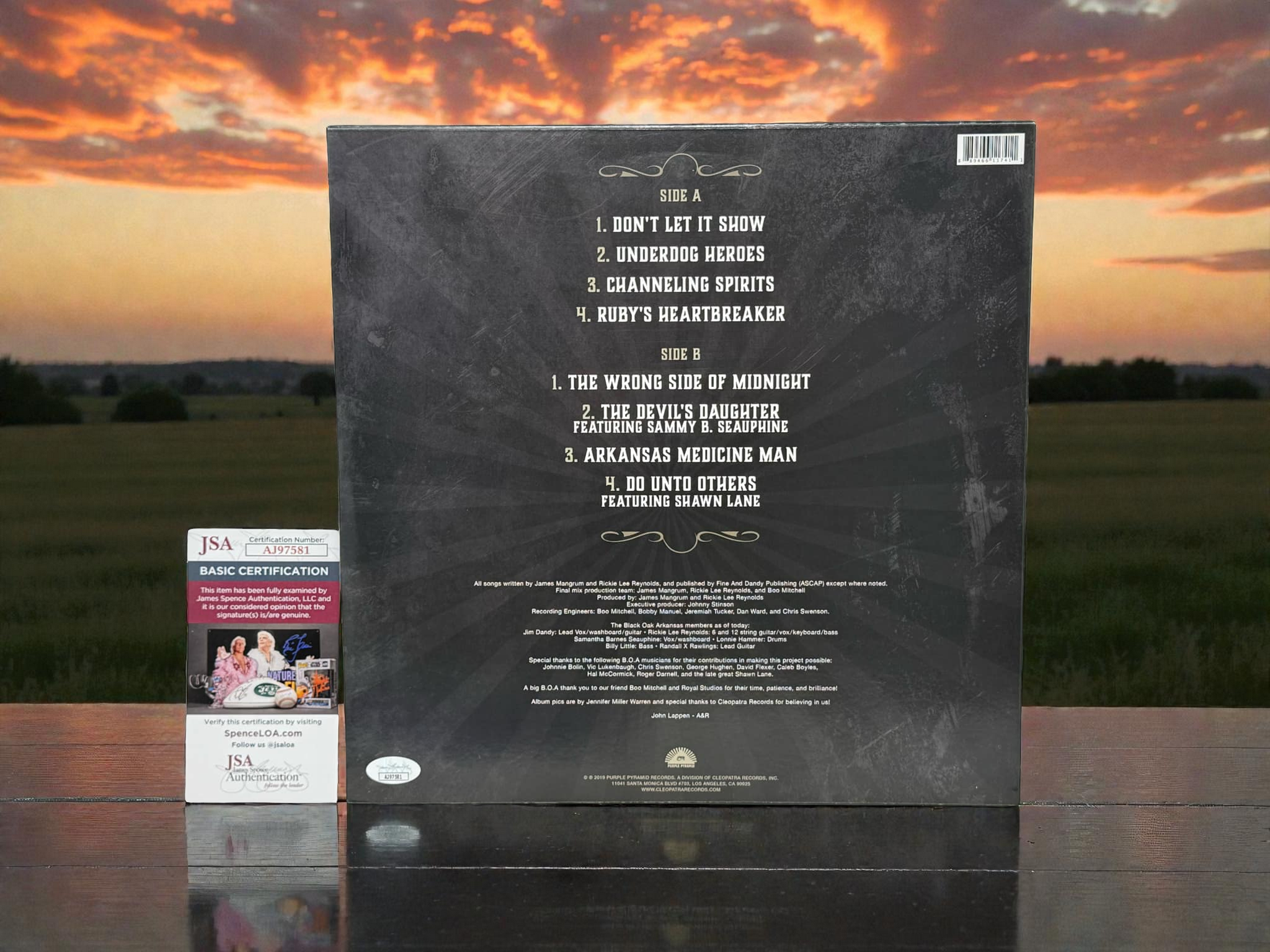 Black Oak Arkansas – Underdog Heroes (Autographed + LIMITED)