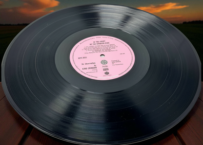 King Crimson - In The Court Of Crimson King - 200G Audiophile - Japan w/ Obi & Insert - IEPS-9111