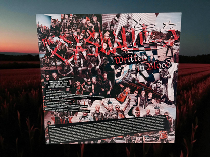 The Casualties - Written In Blood (Autographed)