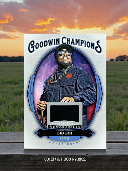 BIG BOI from OUTKAST - Genuine Memorabilia Relic Card - 2020 Topps Allen & Ginter