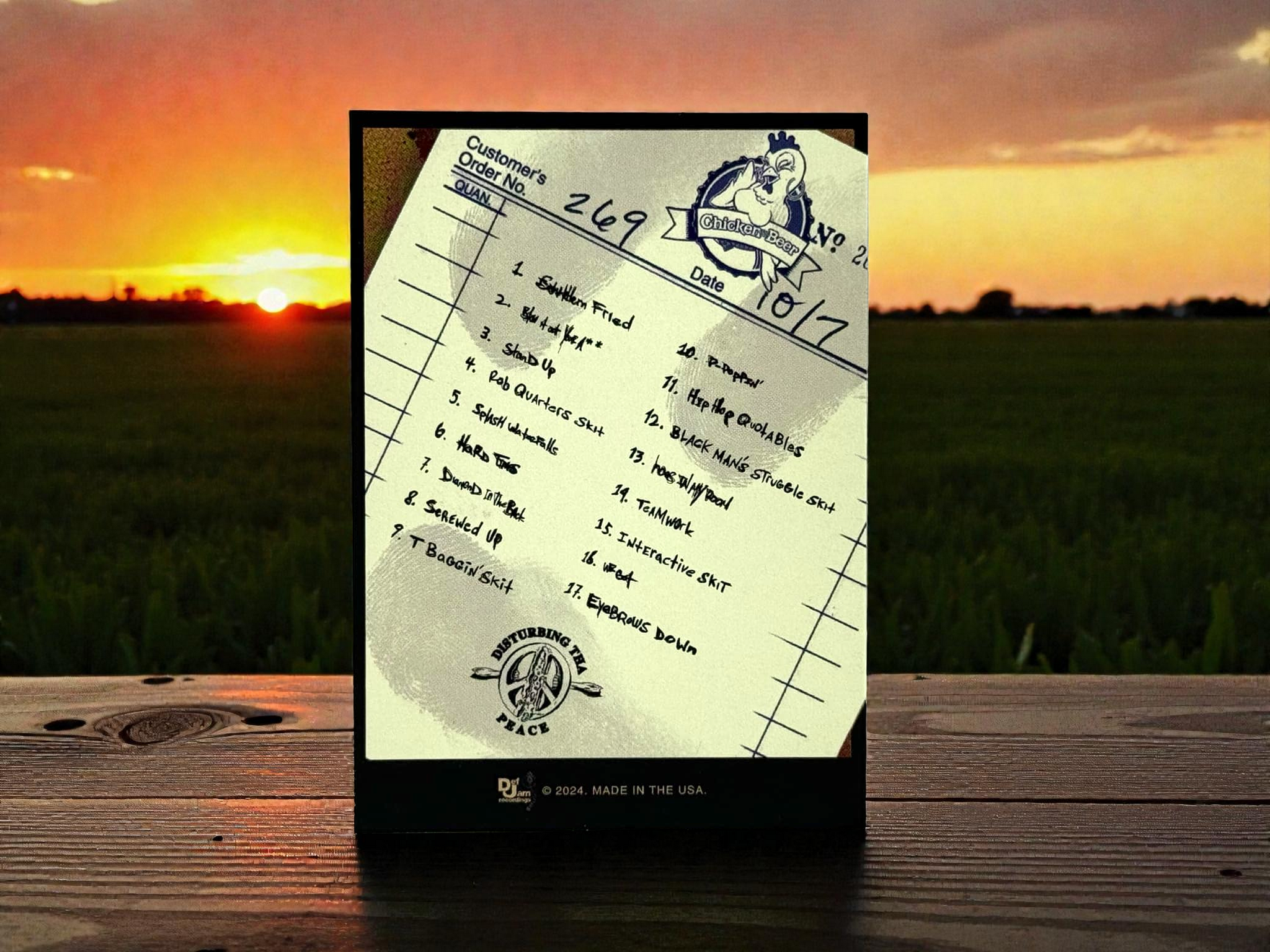 LUDACRIS - Chicken 'N' Beer - 2024 Def Jam EXCLUSIVE Card - LIMITED TO 1000