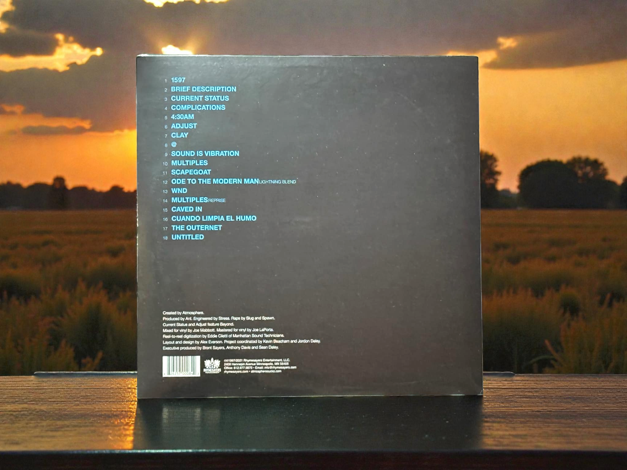 Atmosphere - Overcast (2LP)