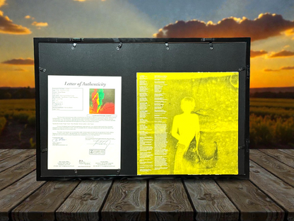 Duran Duran – Future Past - Limited Red Vinyl LP - Full Band Signed - Framed - JSA Full lOA Certified