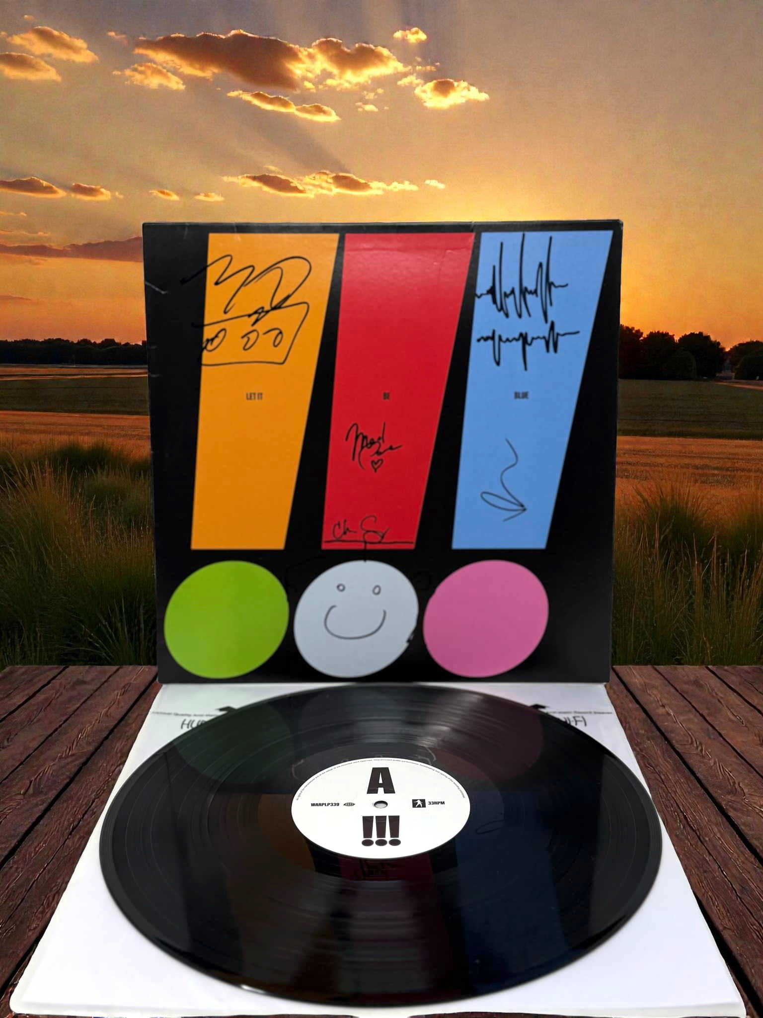 !!! – Let It Be Blue (Autographed)