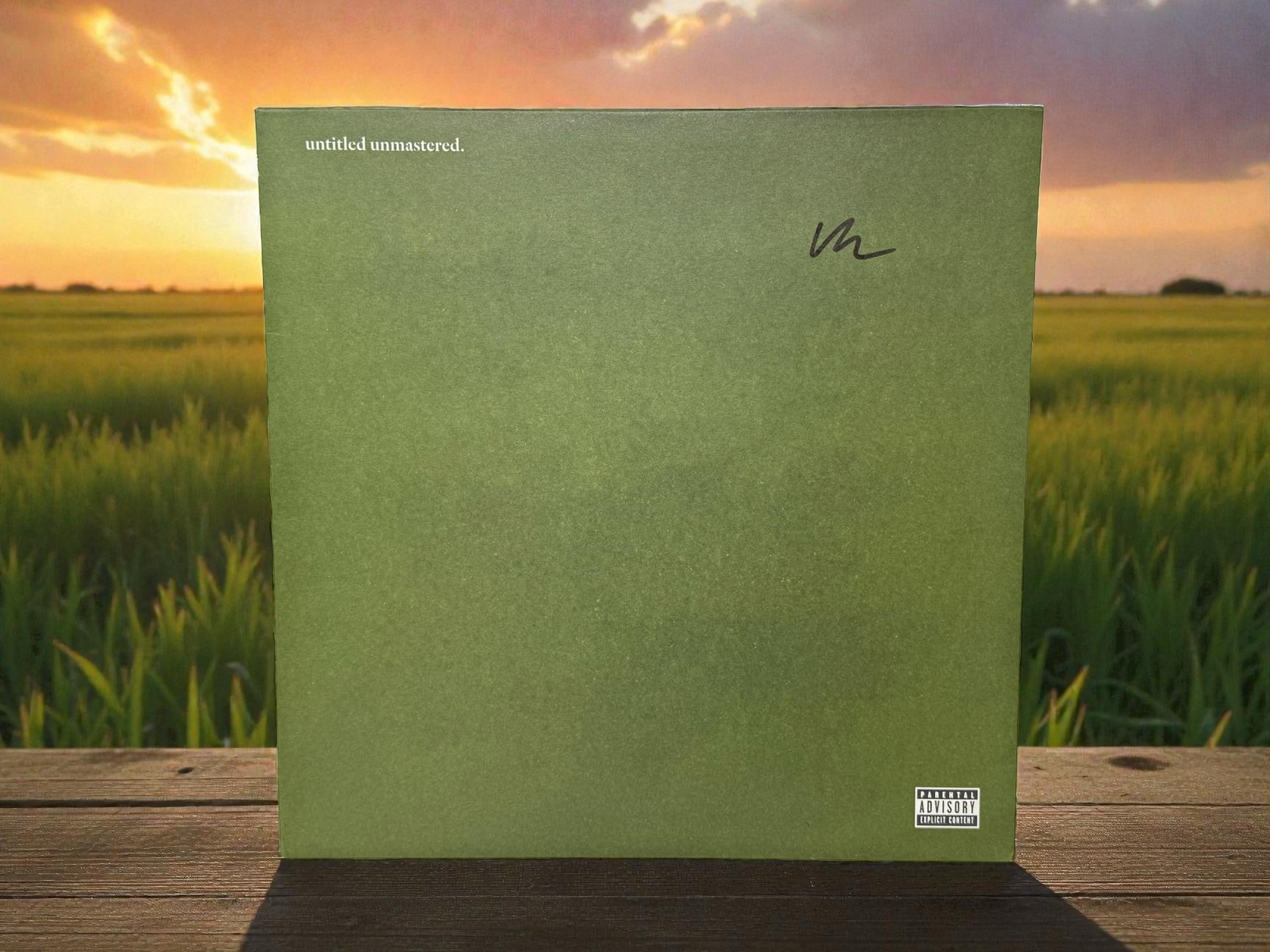Kendrick Lamar – Untitled Unmastered. (Autographed)