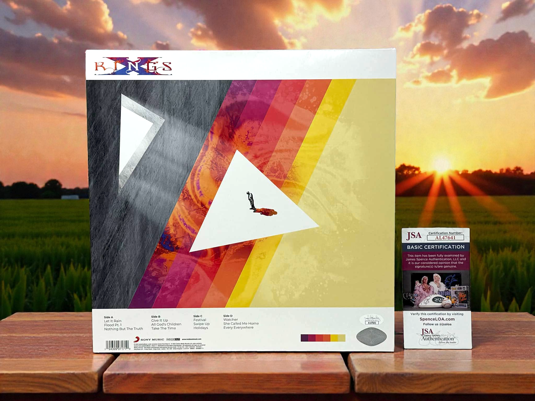 King's X – Three Sides Of One (Autographed + 2LP + CD)