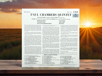 Paul Chambers Quintet w/ Donald Byrd, Cliff Jordan, Tommy Flanagan, Elvin Jones – Paul Chambers Quintet (Music Matters Audiophile 45RPM)