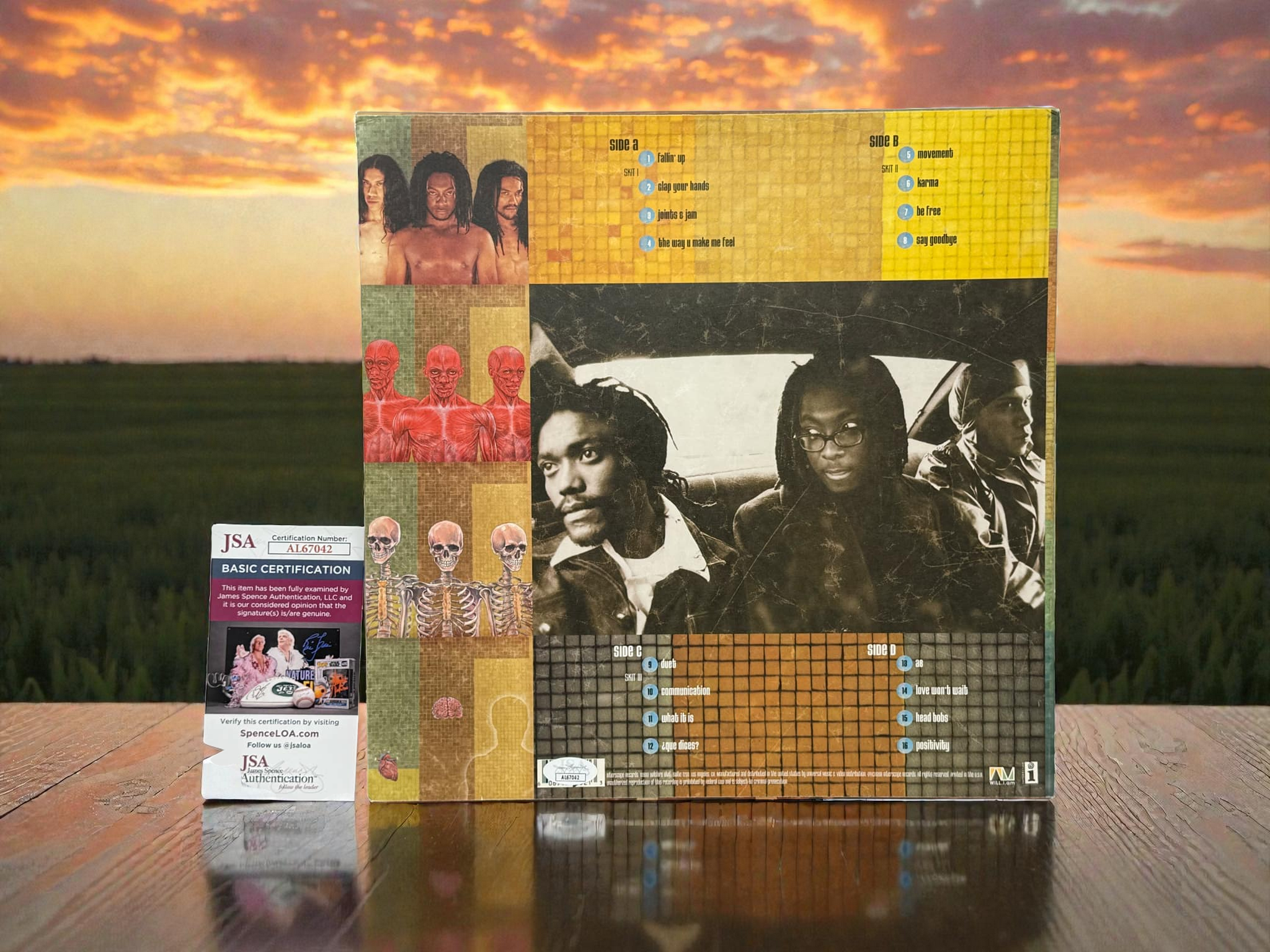 Black Eyed Peas – Behind The Front (Autographed)