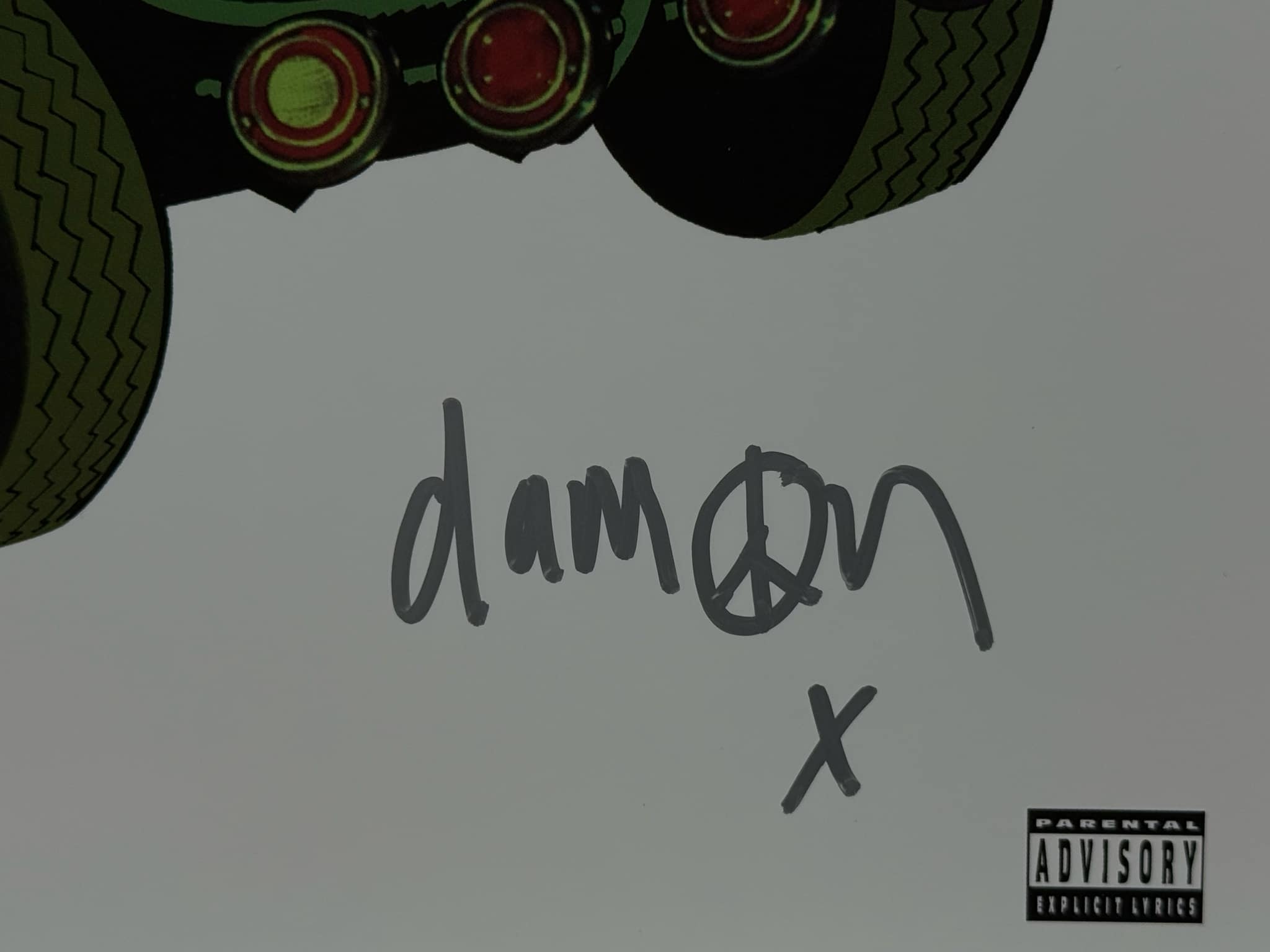 Gorillaz - Demon Days - AUTOGRAPHED by Damon Albarn - OG 1st EU Press