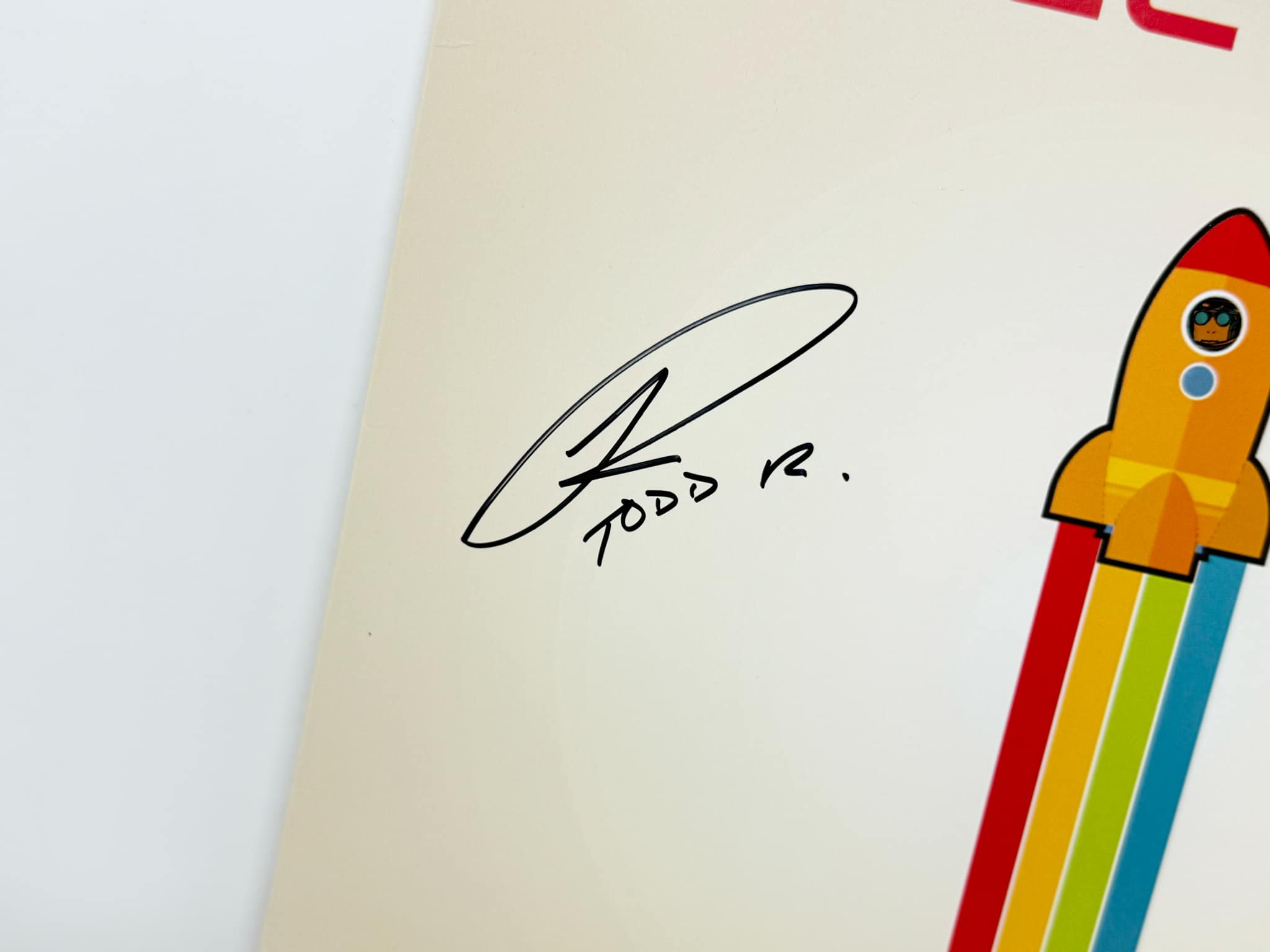 Todd Rundgren – Space Force - Autographed by Todd Rundgren - JSA Certified